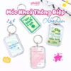 Móc Khoá Thông Điệp Dễ Thương Truyền Động Lực