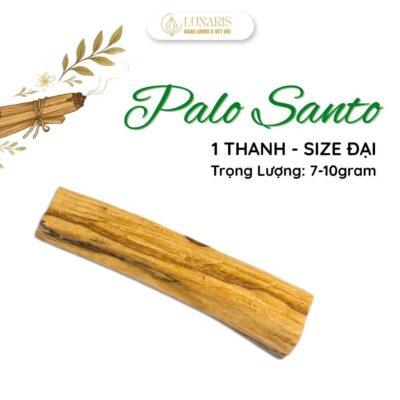 Palo Santo - Gỗ Trắc Xanh Thanh Tẩy Năng Lượng, Gỗ Thơm Tự Nhiên, Xông Phòng, Hỗ Trợ Thiền