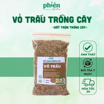 Vỏ Trấu Trồng Cây, Giá Thể Trộn Đất Để Trồng Cây