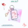 Móc Khóa Thông Điệp Kèm Charm Dễ Thương Keychain Treo Balo, Móc Khóa Làm Quà Tặng