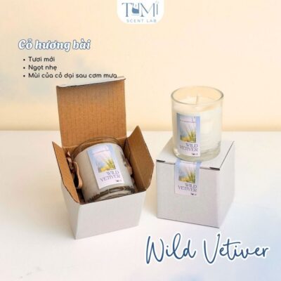 Nến Thơm Thư Giãn, Handmade Candle Hương Secret Forest, Daisy 45gram,Tặng Bạn Bè Dịp Sinh Nhật, Kỷ Niệm