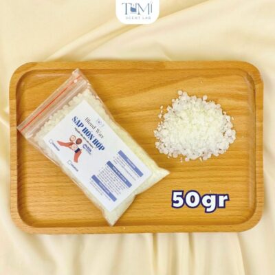 Sáp Hỗn Hợp, Blend Wax Gồm Sáp Đậu Nành và Sáp Ong Dùng Làm Nến Thơm Tại Nhà Siêu Dễ, Nguyên Liệu Làm Nến Handmade