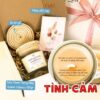 Hộp Quà Nến Thơm Thông Điệp Theo Yêu Cầu, Nến Thơm Thông Điệp Ẩn Bấc Gỗ, Tặng Người Yêu, Bạn Bè, Người Thân