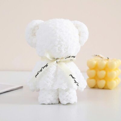 Khăn Gấu Mini, Lau Mặt Lau Tay Siêu Mềm, Khăn Teddy Cute Thấm Hút Tốt, Decor Quà Tặng